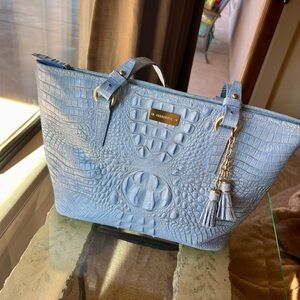 BRAHMIN BAG SKY BLUE